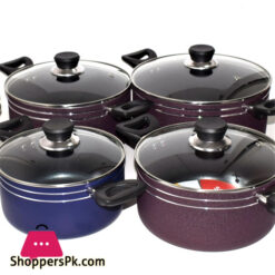 Solecasa Non-Stick Classic Casserole With Glass Lid 22Cm