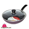 Solecasa Non Stick Wok 28Cm Stir Pan With Long Handle 2 Solecasa Non Stick Wok 28Cm Stir Pan With Long Handle