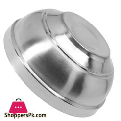 Stainless Steel Bowl Double Layer Thickening Bowl For Restaurants Family Kitchens Hotels Banquets 1Pcs - 13Cm