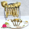 Thai Golden Tableware Cutlery Set Of 29-Pcs