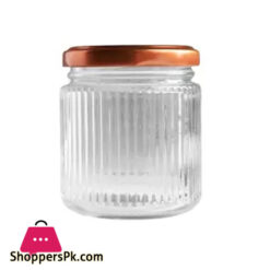 Vertical Freshly Glass Jar 275ml - LX-014