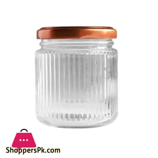 Vertical Freshly Glass Jar 275ml - LX-014
