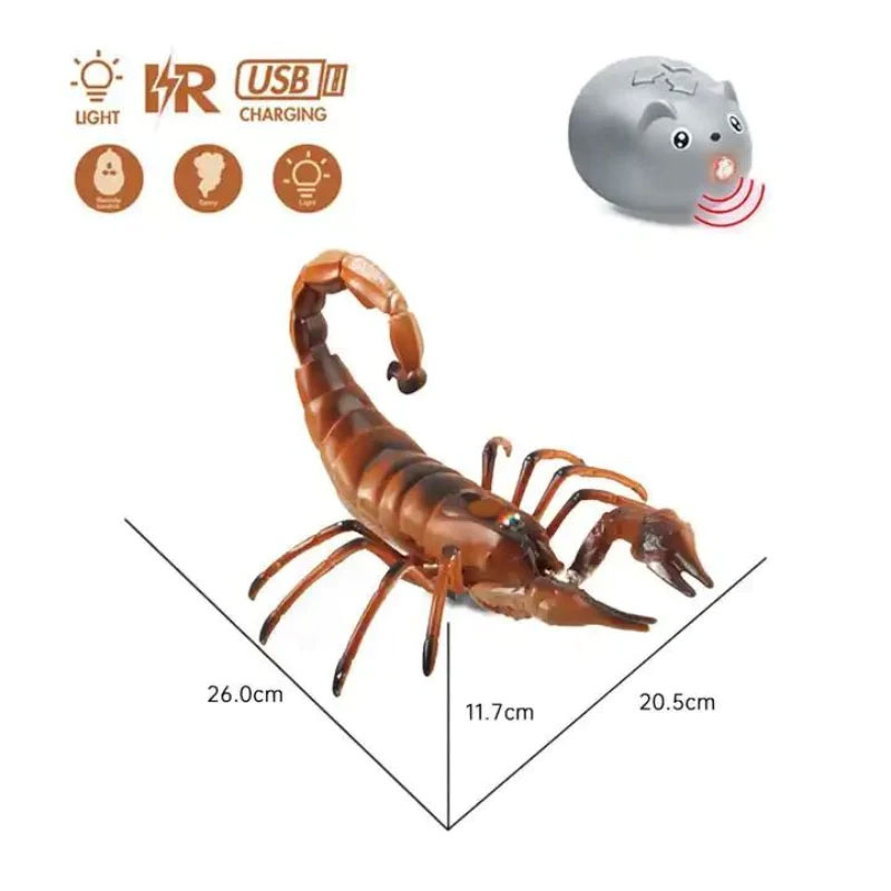 Remote Control Infrared Scorpion Mouse