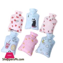 1Pc Hot Water Bottles Portable Hand Warmer Winter Girls Cartoon Hand Warm Water Bottle Mini Hot Water Bottles