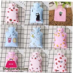 1Pc Hot Water Bottles Portable Hand Warmer Winter Girls Cartoon Hand Warm Water Bottle Mini Hot Water Bottles