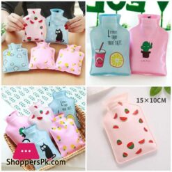 1Pc Hot Water Bottles Portable Hand Warmer Winter Girls Cartoon Hand Warm Water Bottle Mini Hot Water Bottles
