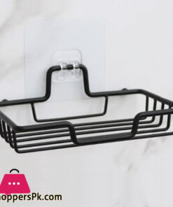 1Pcs Soap Rack Stainless Steel Wall-Mounted Water Drain Holder - Image 2