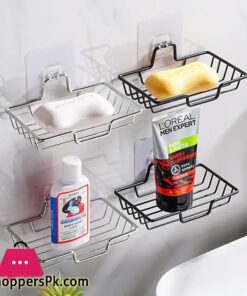 1Pcs Soap Rack Stainless Steel Wall-Mounted Water Drain Holder