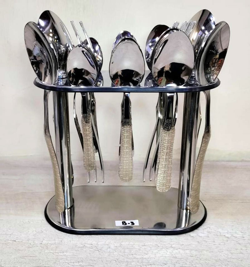 29 Pcs Stainless Steel Spoon Cutlery Set – Heavy Weight