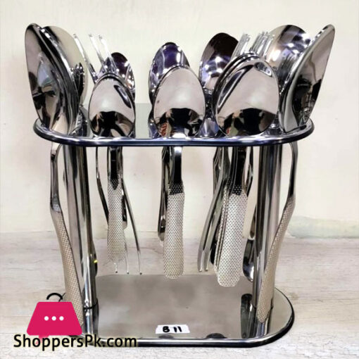 29 Pcs Stainless Steel Spoon Cutlery Set – Heavy Weight