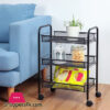 3 Tier Metal Rolling Storage Organizer Cart 2 3 Tier Metal Rolling Storage Organizer Cart