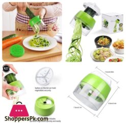 4 In 1 Vegetable Spiral Cutter 1 Piece