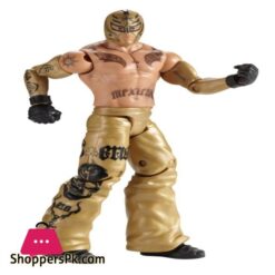 4 Wwe Fighters Action Figure Comborockbatistarey Mysterio And Brock Lesnar With States And Chairs