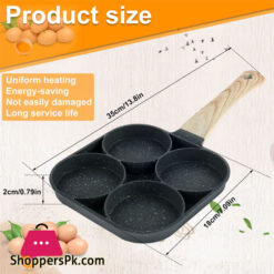 4 Egg Fry Pan Non-Stick