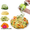 4 In 1 Vegetable Spiral Cutter - 1 Piece
