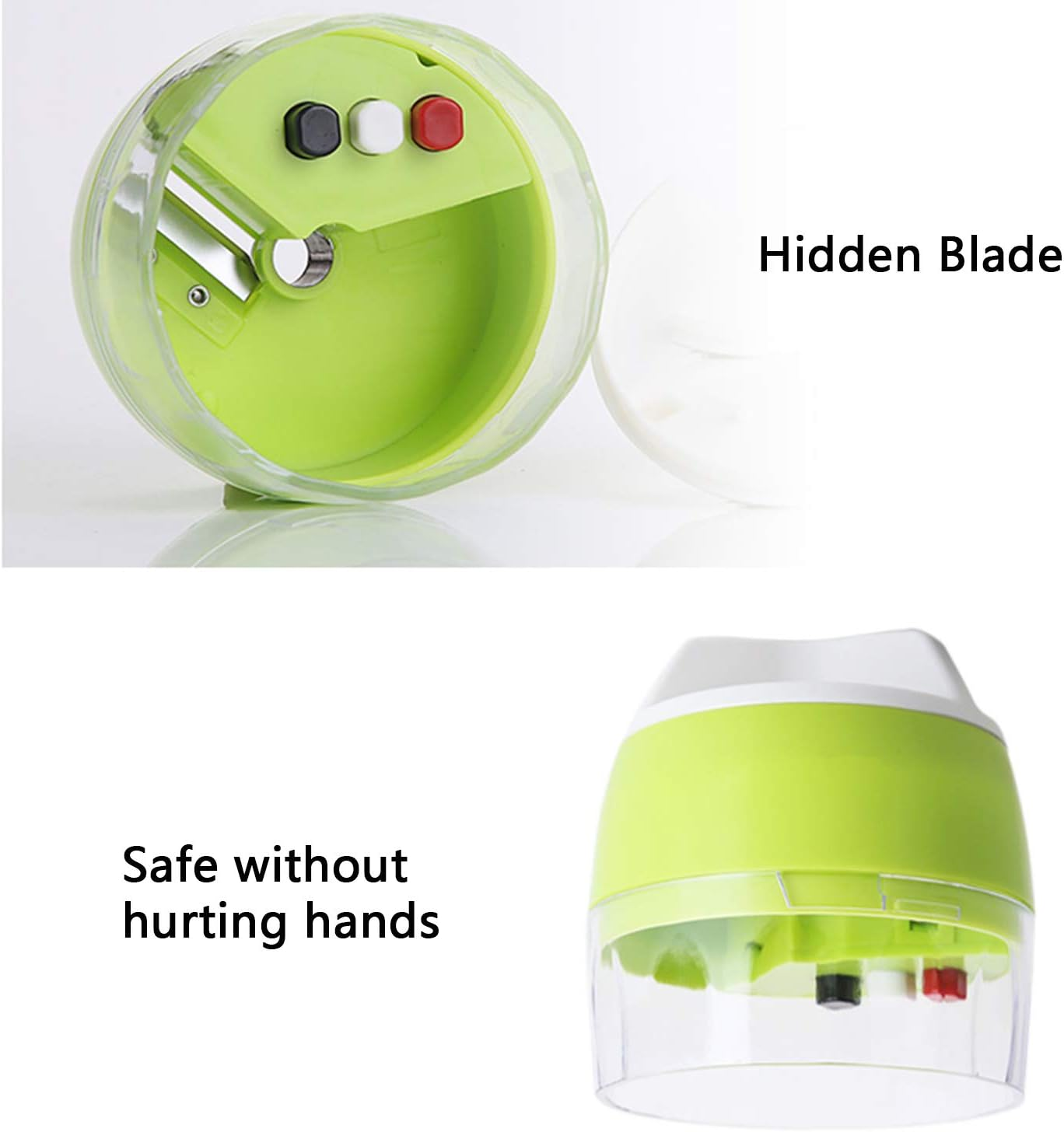 4 In 1 Vegetable Spiral Cutter - 1 Piece