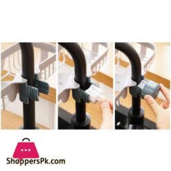 Adjustable Sink Drain Rack Sponge Storage Faucet Holder Soap Drainer Shelf Basket Organizer Kitchen Bathroom Accessories