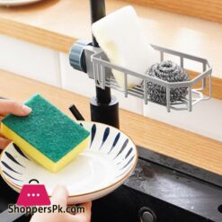 Adjustable Sink Drain Rack Sponge Storage Faucet Holder Soap Drainer Shelf Basket Organizer Kitchen Bathroom Accessories