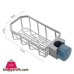 Adjustable Sink Drain Rack Sponge Storage Faucet Holder Soap Drainer Shelf Basket Organizer Kitchen Bathroom Accessories