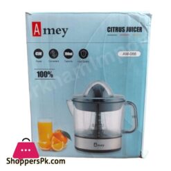 Amey Electric Citrus Juicer Powerful Juicing Machine For Oranges Lemons And Limes Automatic Fruit Squeezer With Pulp Control Stainless Steel Juicer Quiet And Easy To Clean Healthy Homemade Citrus Juice Maker