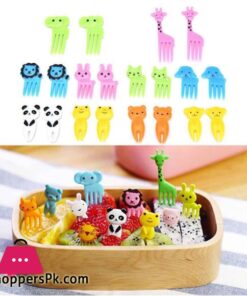 Animal Fruit Fork Mini Cartoon Children Snack Cake Dessert Food Fruit Pick Pack Of 50 29 10Pcs Animal Fruit Fork Mini Cartoon Children Snack Cake Dessert Food Fruit Pick Toothpick Lunches Decor Random Color