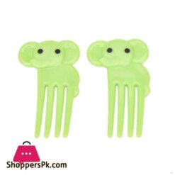 10Pcs Animal Fruit Fork Mini Cartoon Children Snack Cake Dessert Food Fruit Pick Toothpick Lunches Decor Random Color