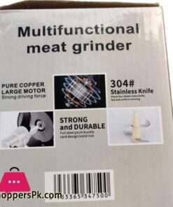 Avinas Wet N Dry Grinder Meat Chopper Multifunctional Stainless Steel 4 Blade With Heavy Motor 12 Meat Choppermeat Grindermultifunctional Stainless Steel 4 Blade With Heavy Copper Motor
