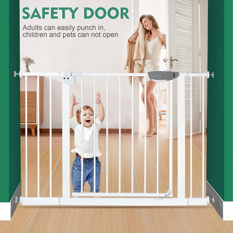 Baby Safety Gate Safety Barrier Safety Gate 79Cm To 86Cm
