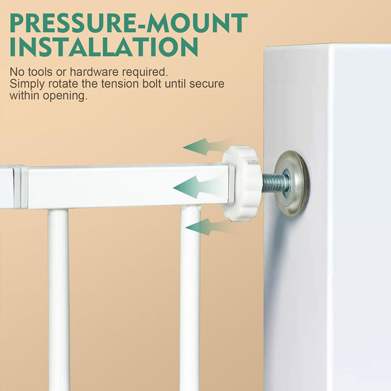 Baby Safety Gate Safety Barrier Safety Gate 79Cm To 86Cm