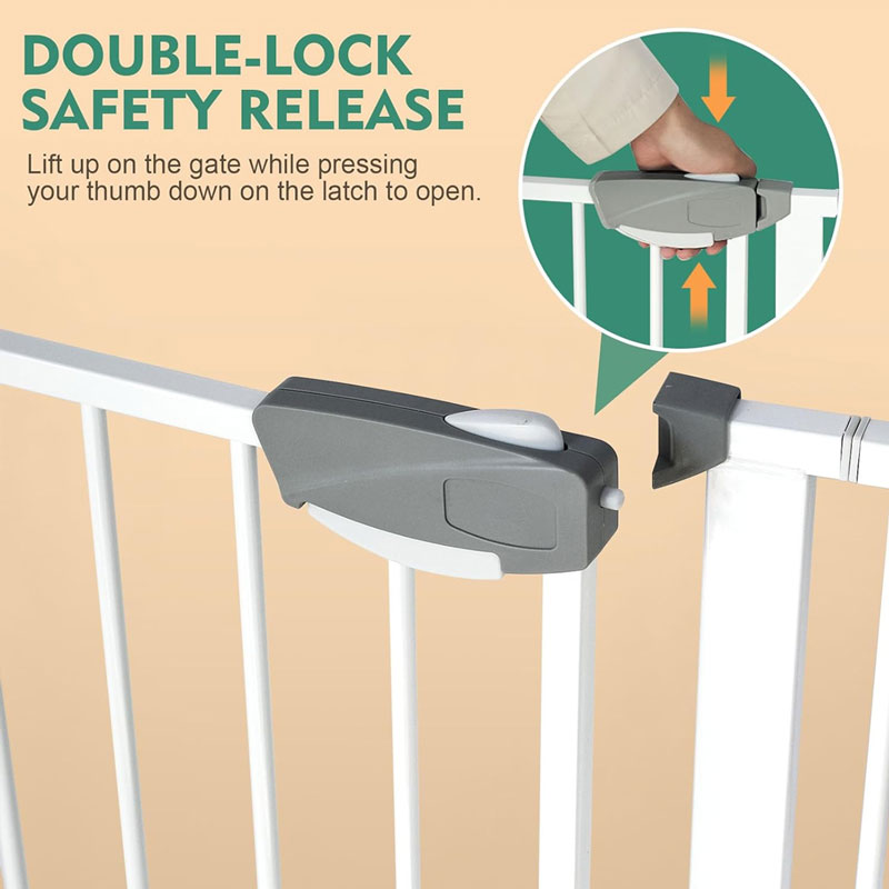 Baby Safety Gate Safety Barrier Safety Gate 79Cm To 86Cm