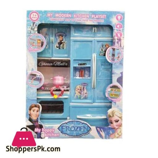 Barbie Kitchen Play Set For Baby Girls With Flashing Lights Sounds Complete Kitchen Set With Little Kitchen Accessories Real Like Kitchen Play 104