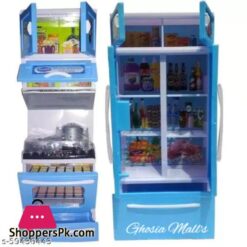 Barbie Kitchen Play Set For Baby Girls With Flashing Lights Sounds Complete Kitchen Set With Little Kitchen Accessories Real Like Kitchen Play 104