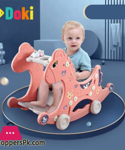Baby Rocking Chair 4In1 Multifunctional Children Rocking Horse Animal Trojans Birthday Gift For 1-3Y Doki Toy 33 Baby Rocking Chair 4In1 Multifunctional Children Rocking Horse Animal Trojans Birthday Gift For 1-3Y Doki Toy - Image 2