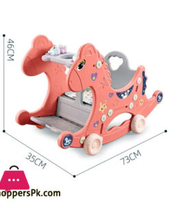 Baby Rocking Chair 4In1 Multifunctional Children Rocking Horse Animal Trojans Birthday Gift For 1-3Y Doki Toy 36 Baby Rocking Chair 4In1 Multifunctional Children Rocking Horse Animal Trojans Birthday Gift For 1-3Y Doki Toy - Image 5