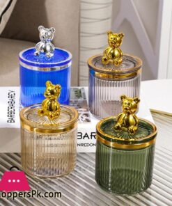 Cute Bear Cotton Pad Holder Cotton Swab Rod Storage Box Cosmetics Jewelry Bathroom Makeup Container Lipstick Organizer Box Conbo 24 Cute Bear Cotton Pad Holder Cotton Swab Rod Storage Box Cosmetics Jewelry Bathroom Makeup Container Lipstick Organizer Box Conbo
