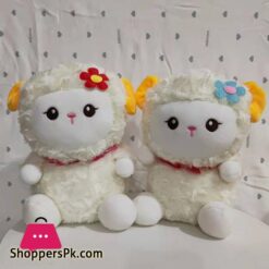 Cute Lamb Doll Baby Comfort Doll Baby Sleeping Pillow Sheep Plush Toy Doll Girl Gift