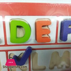 Digital Wooden Alphabet Bus Toy Car Alphabet Sorting Alphabet Puzzle Intelligence Box Alphabet Car