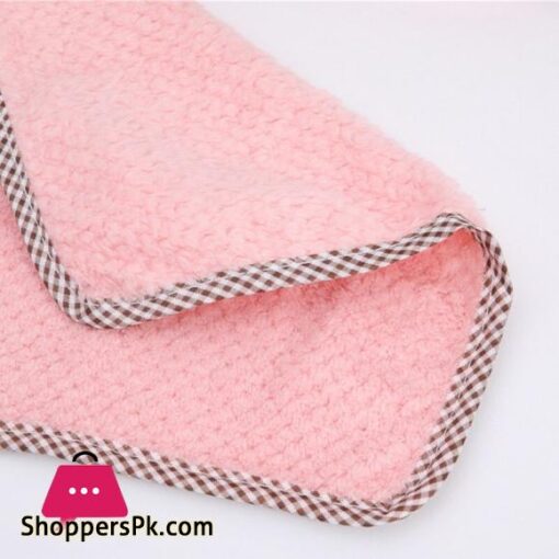 Dish Cloth Coral Fleece Super Absorbent Dishcloth Cleaning Hand Towel Nonstick Oil Washable Towel Cleaning Kitchen Wiping Rags