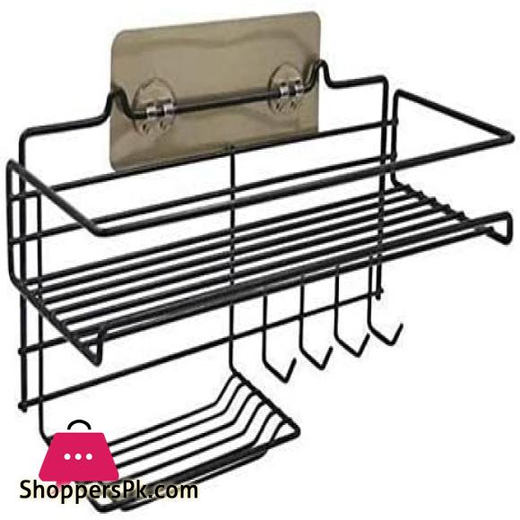 Easy Mount Shower Shampoo Rack Holder 6 Dream Enterprises Easy Mount Shower Shampoo Rack Holder