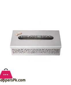 ED0014 Elegant Tissue Box Silver