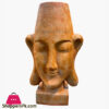 Fiber Buddha Face Planter Height 32 Inch