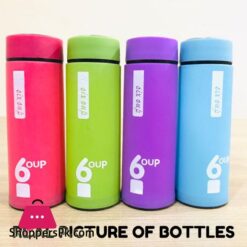 Glass Water Bottle Tumber 450ml Portable Outdoor Traveling Drinking Bottle Creative Student Double Wall Cup Custom Straight Insulated Glass Bottle Multicoloured 1 Piece