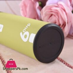 Glass Water Bottle Tumber 450Ml Portable Outdoor Traveling Drinking Bottle Creative Student Double Wall Cup Custom Straight Insulated Glass Bottle Multicoloured 1 Piece