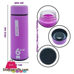 Glass Water Bottle Tumber 450Ml Portable Outdoor Traveling Drinking Bottle Creative Student Double Wall Cup Custom Straight Insulated Glass Bottle Multicoloured 1 Piece