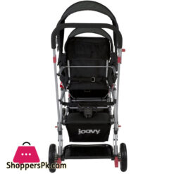 Joovy Big Caboose Stand-On Tandem Triple Stroller Black