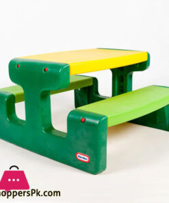 Little Tikes Junior Picnic Table Primary- 479A00070