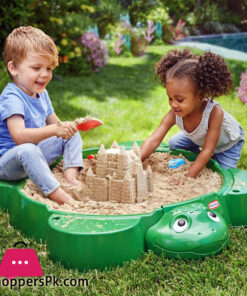 Little Tikes Turtle Sandbox for Boys and Girls Ages 1-6 Years