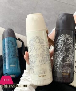 Mermaid Creative Stainless Steel Water Bottle 380Ml Vacuum Flask For Hot Or Cold Water Bpa-Free Made With Double-Wall Safe And Non-Toxic Materials 31 Mermaid Creative Stainless Steel Water Bottle 380Ml Vacuum Flask For Hot Or Cold Water Bpa Free Made With Double Wall Safe And Non Toxic Materials