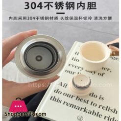 Mermaid Creative Stainless Steel Water Bottle 380Ml Vacuum Flask For Hot Or Cold Water Bpa Free Made With Double Wall Safe And Non Toxic Materials