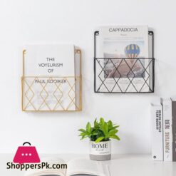 Newspaper Holder Modern Style Modern Style Grid Magazines Rack